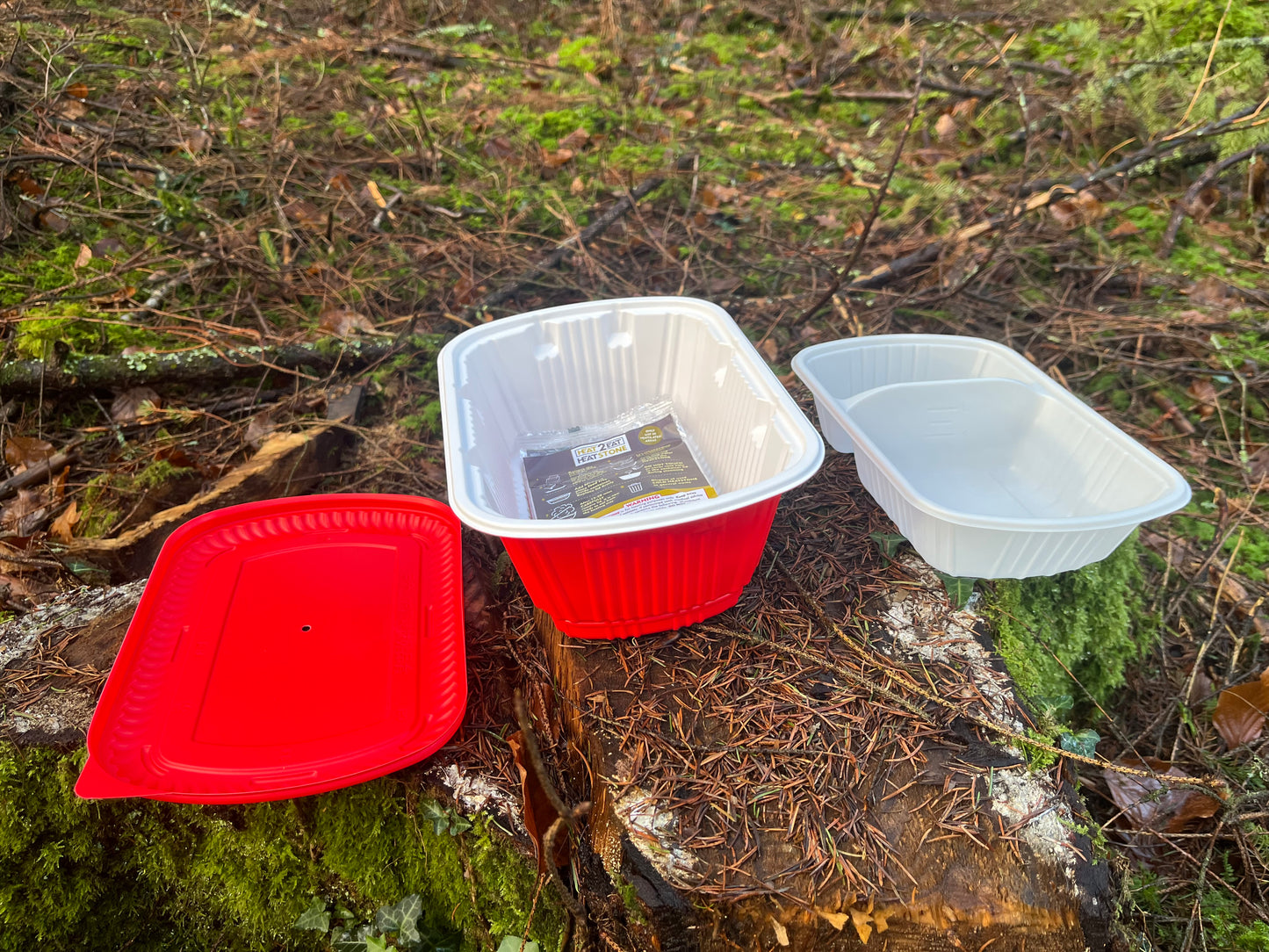 Heat2eat camping stove self steamer and 2x heat stones for camping food Medium