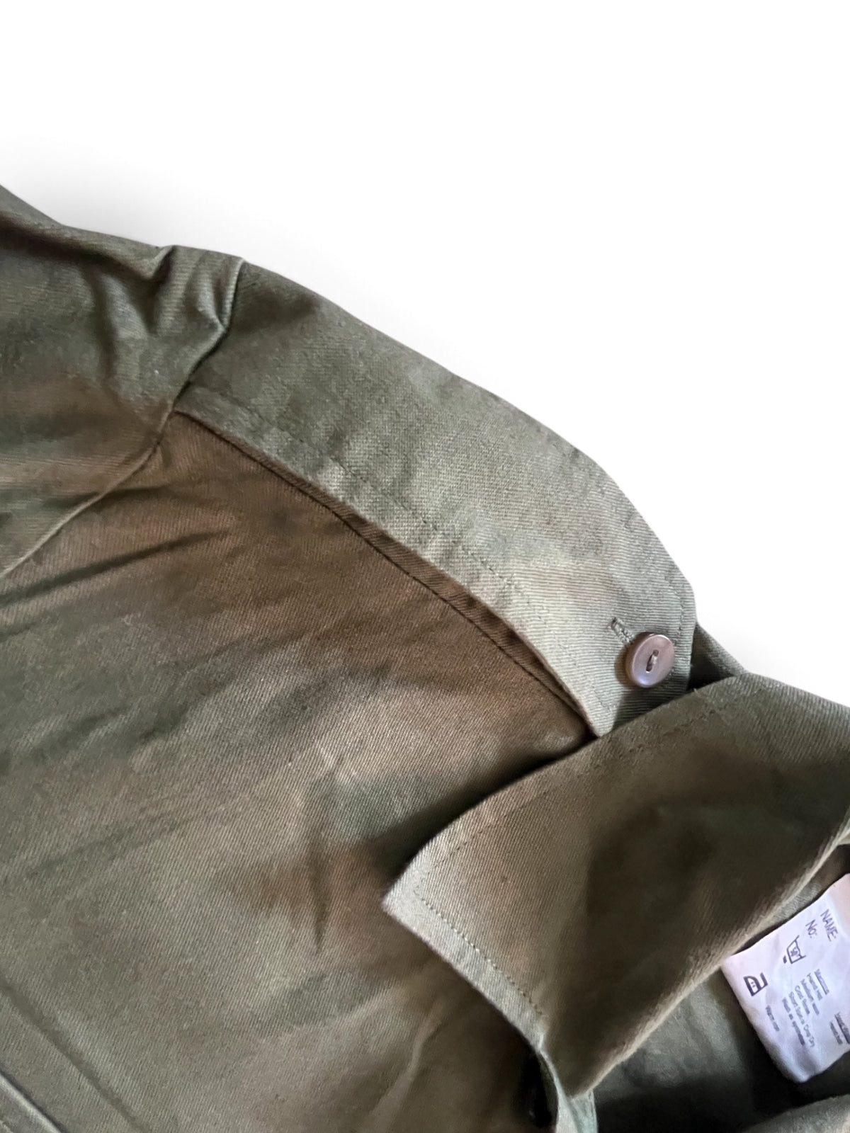 British Army Olive General Service shirt long sleeved