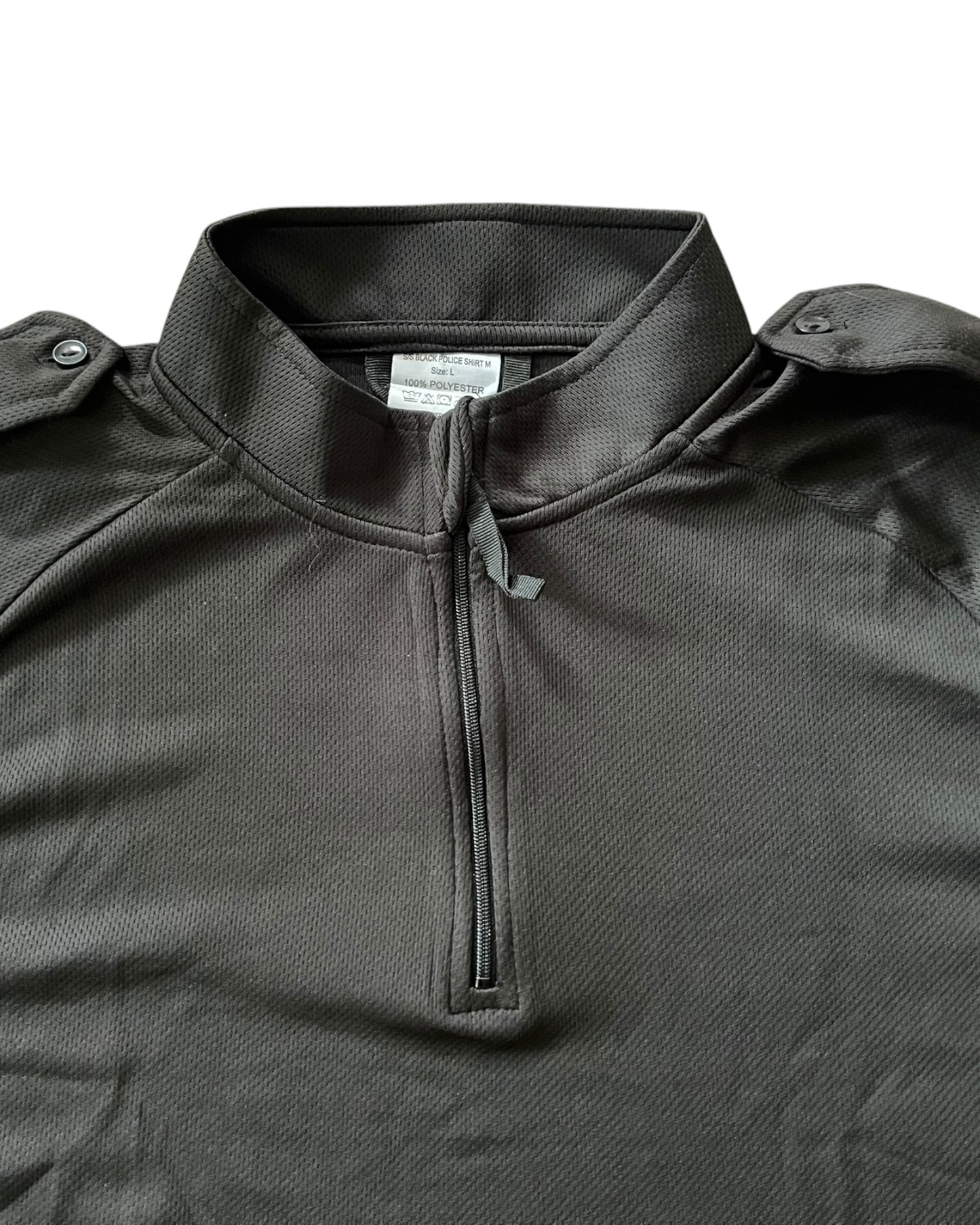 Black forces tactical self wicking t-shirts short sleeve