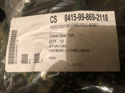DPM camo wired hood for cold weather DPM field jacket ST1a 1994-2003