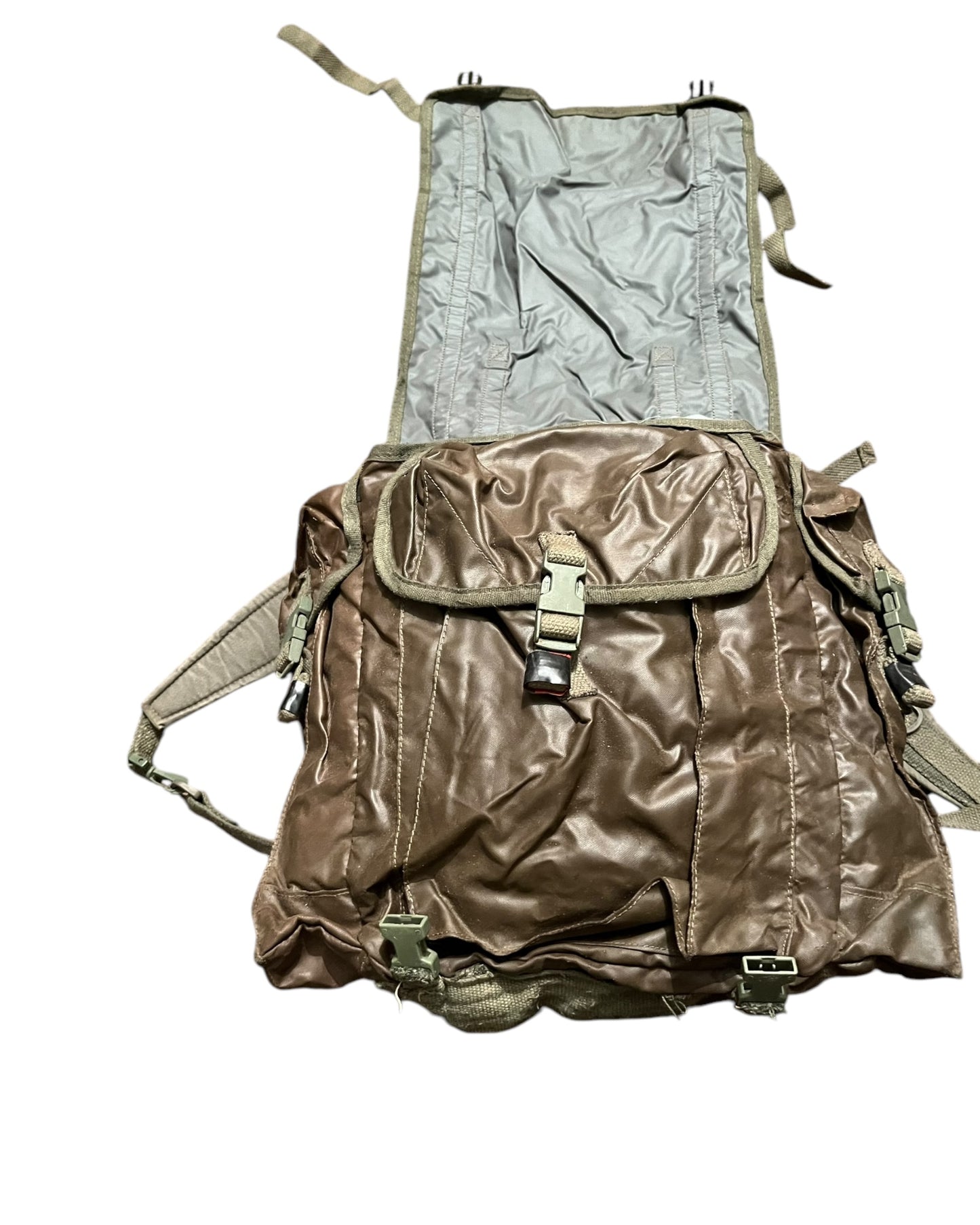 French Army pack F2 vintage rucksack daypack (MODIFIED)