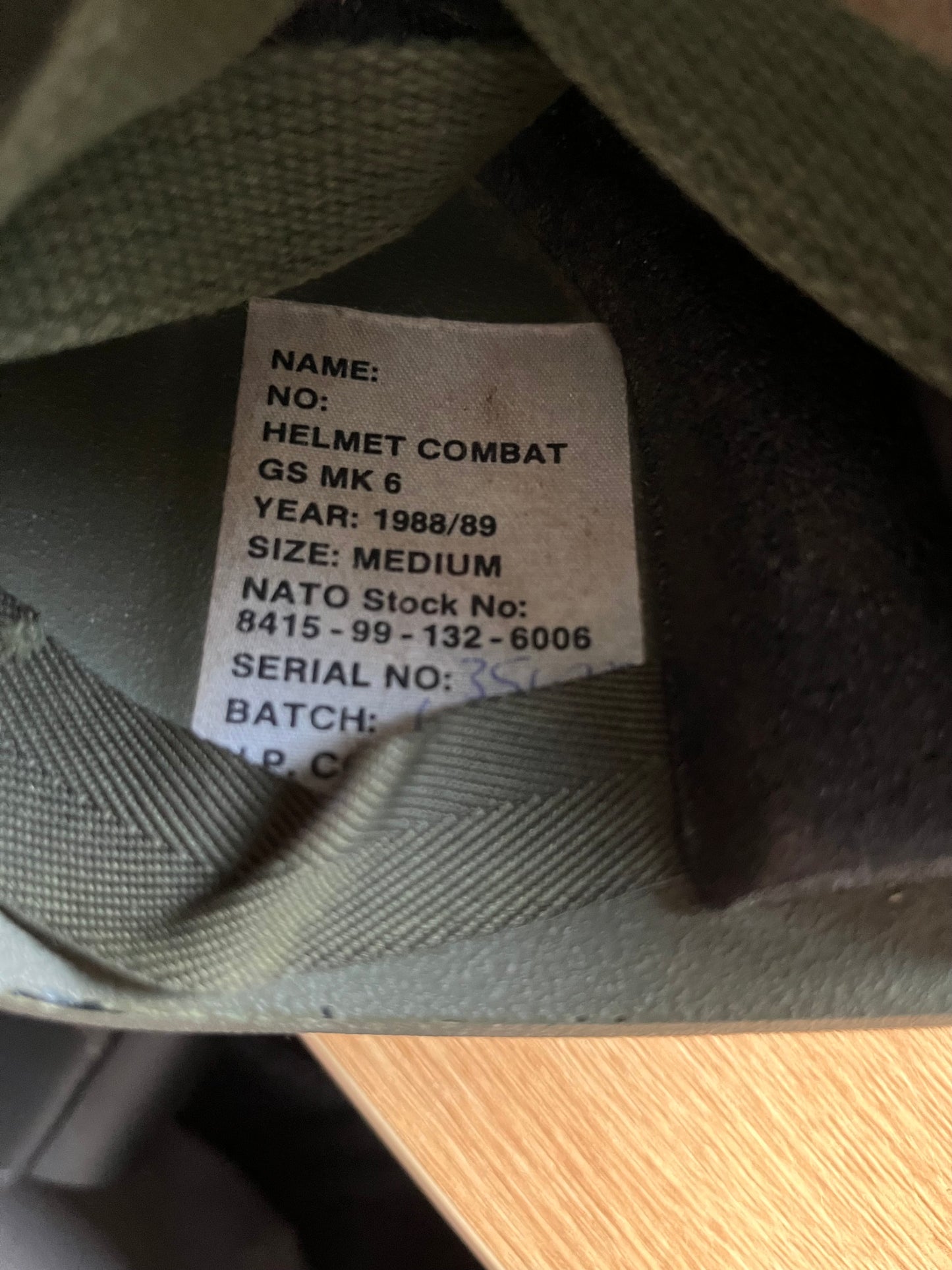 British Army Mk6 GS Combat Helmet medium DPM MTP
