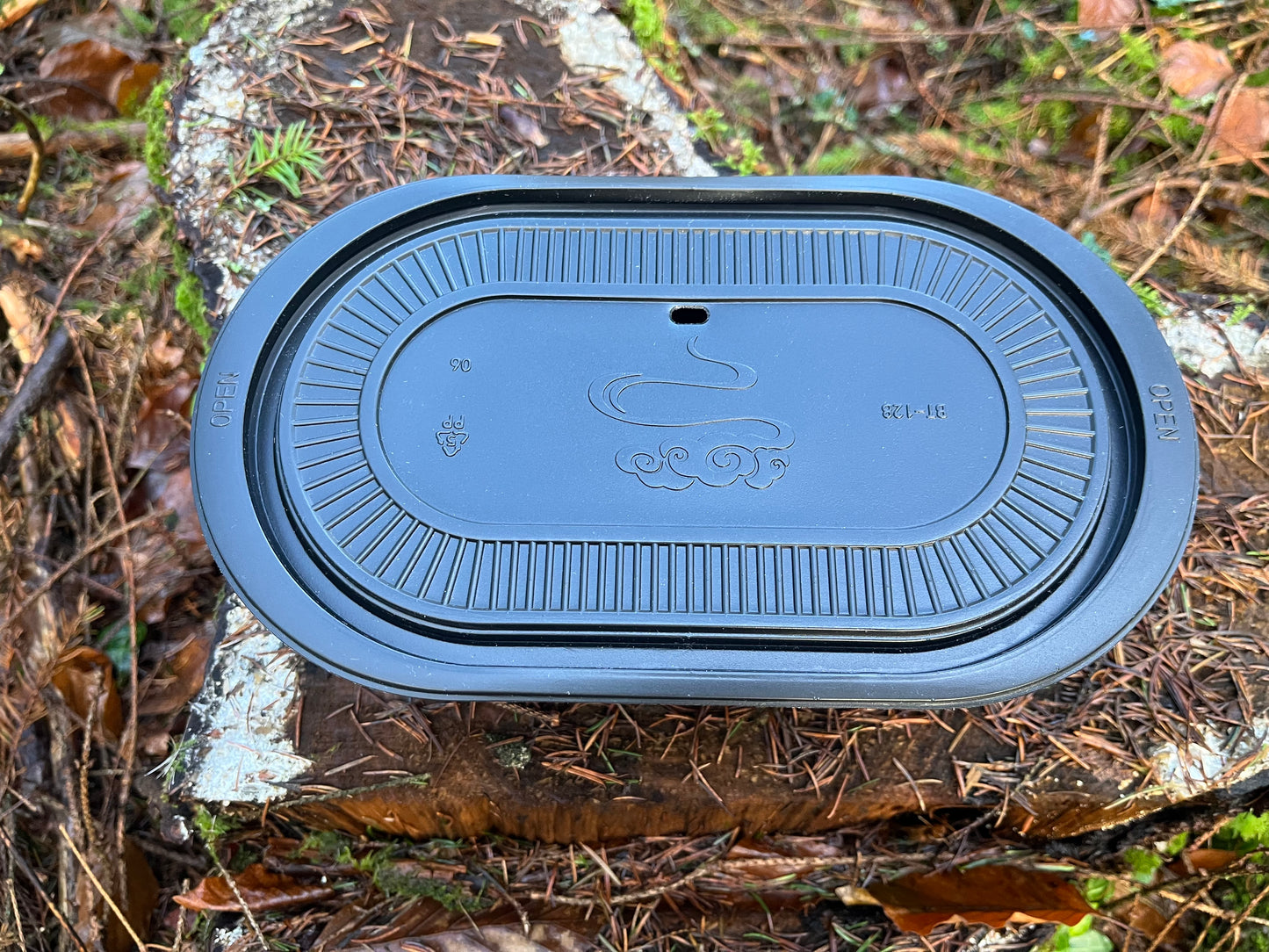 Heat2eat camping stove self steamer and 2x heat stones for camping food small