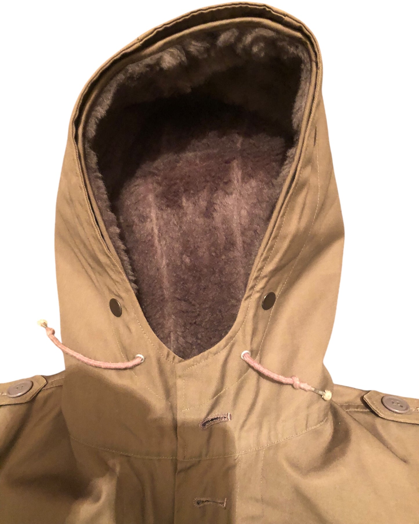 Vintage German Army Parka Jacket and liner S-M