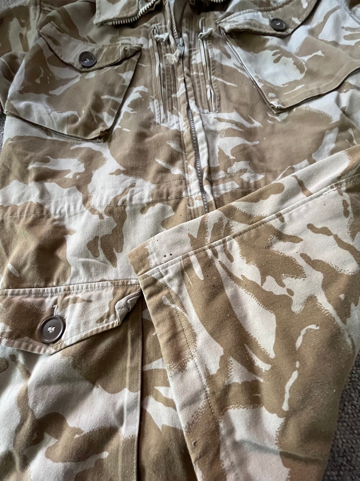 British army Gulf war desert smock rare 190/104