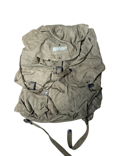 Italian Army canvas bag large - vintage