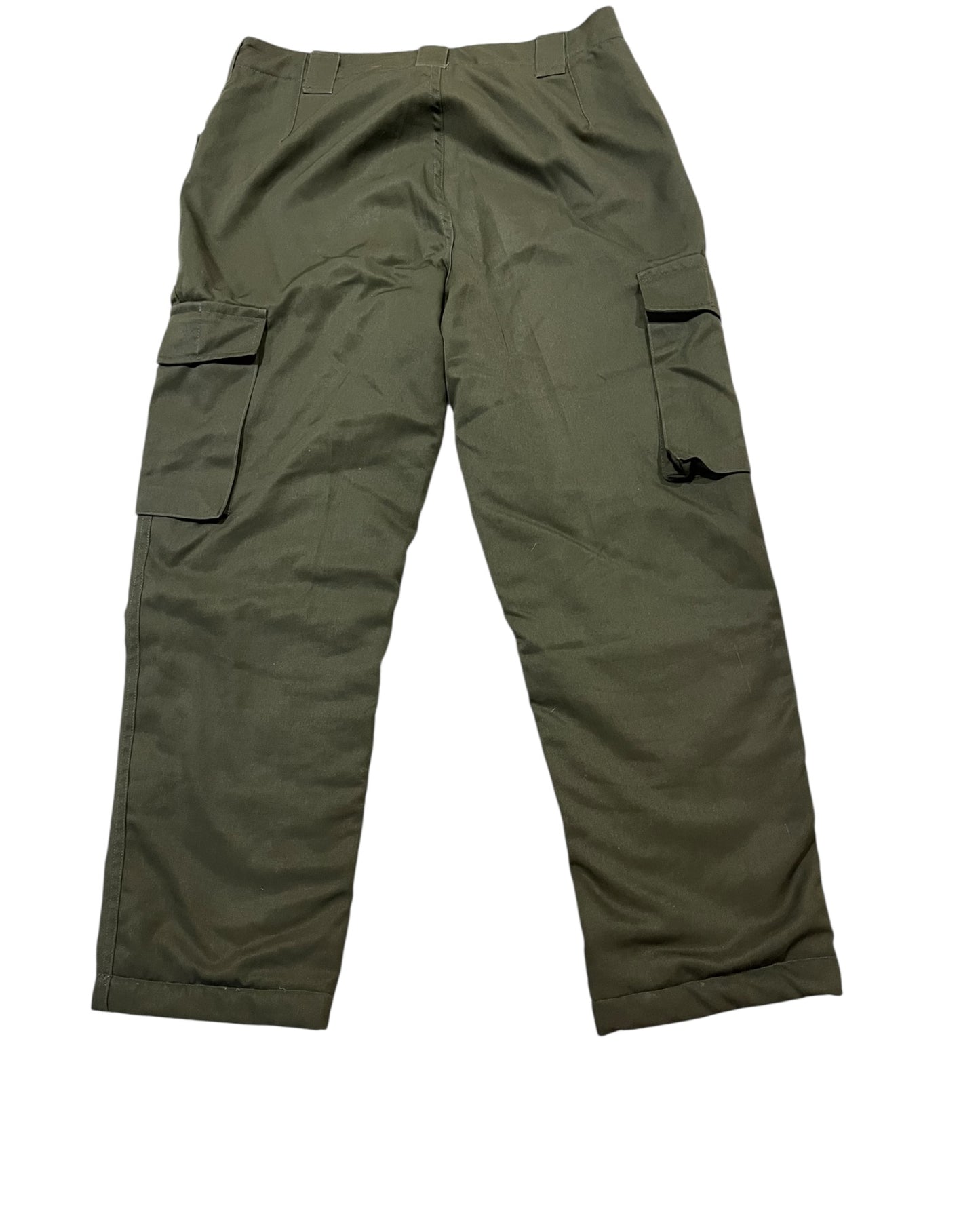 Genuine Austrian Surplus Army quilted thermal trousers olive green