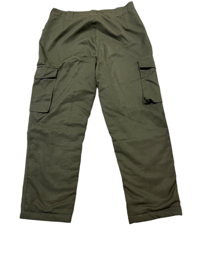 Genuine Austrian Surplus Army quilted thermal trousers olive green