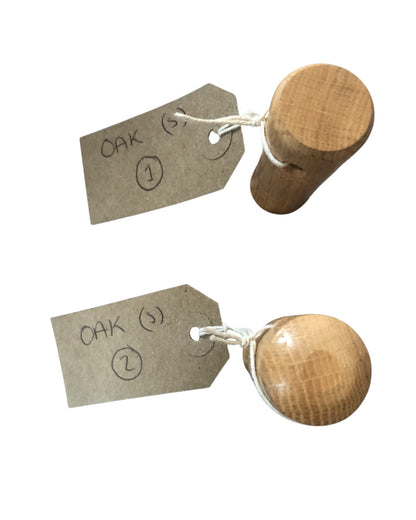 Small Ferro rod handle handmade from OAK