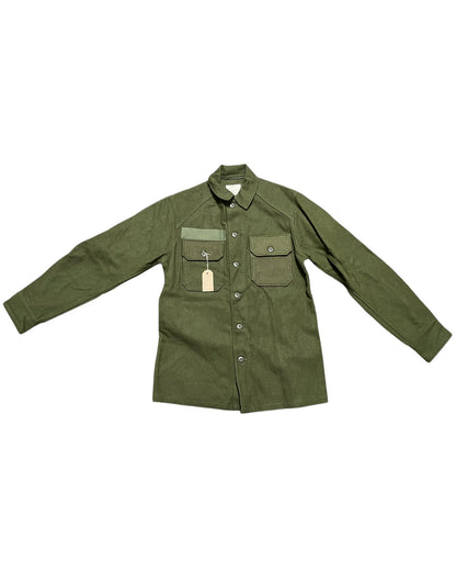 Vintage U.S Army woollen cold weather field shirt as new