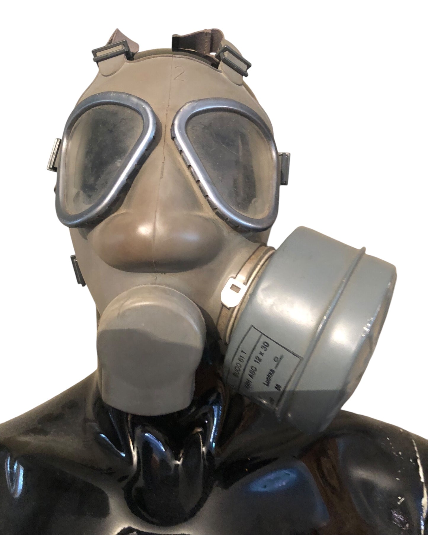 Finnish Army M61 respirator voice enhancer filter NBC