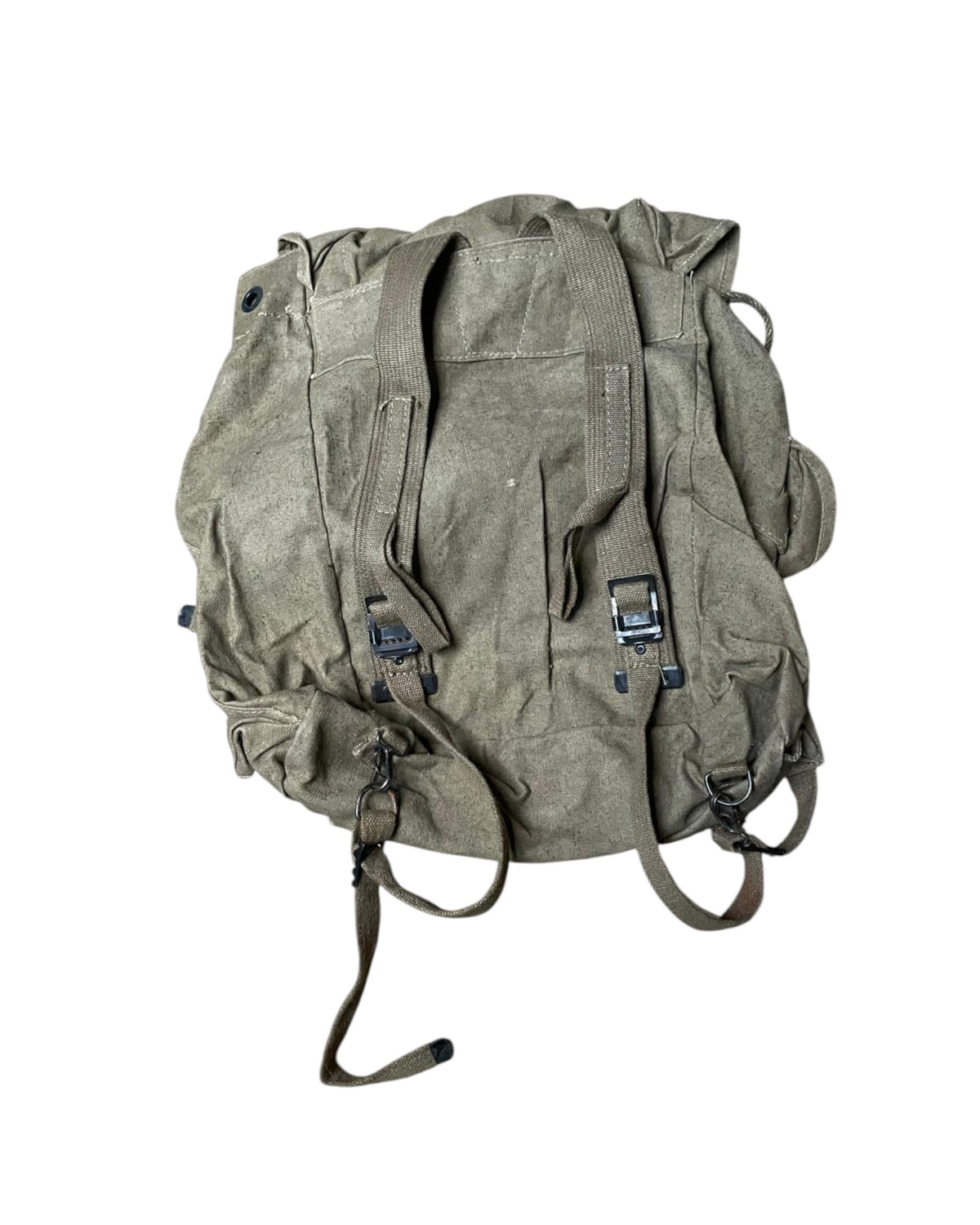 Italian Army canvas bag large - vintage