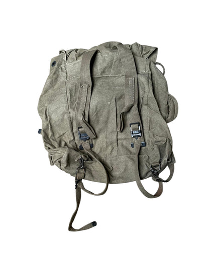 Italian Army canvas bag large - vintage