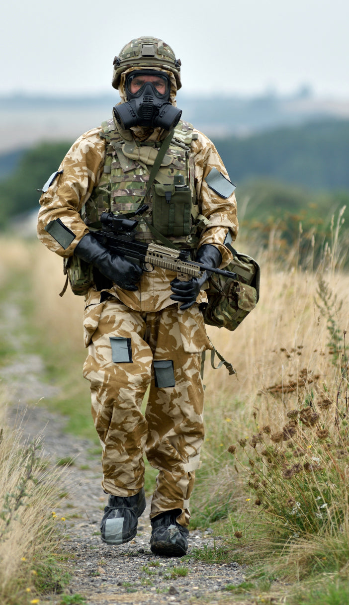 CBRN trousers jacket and overshoes set