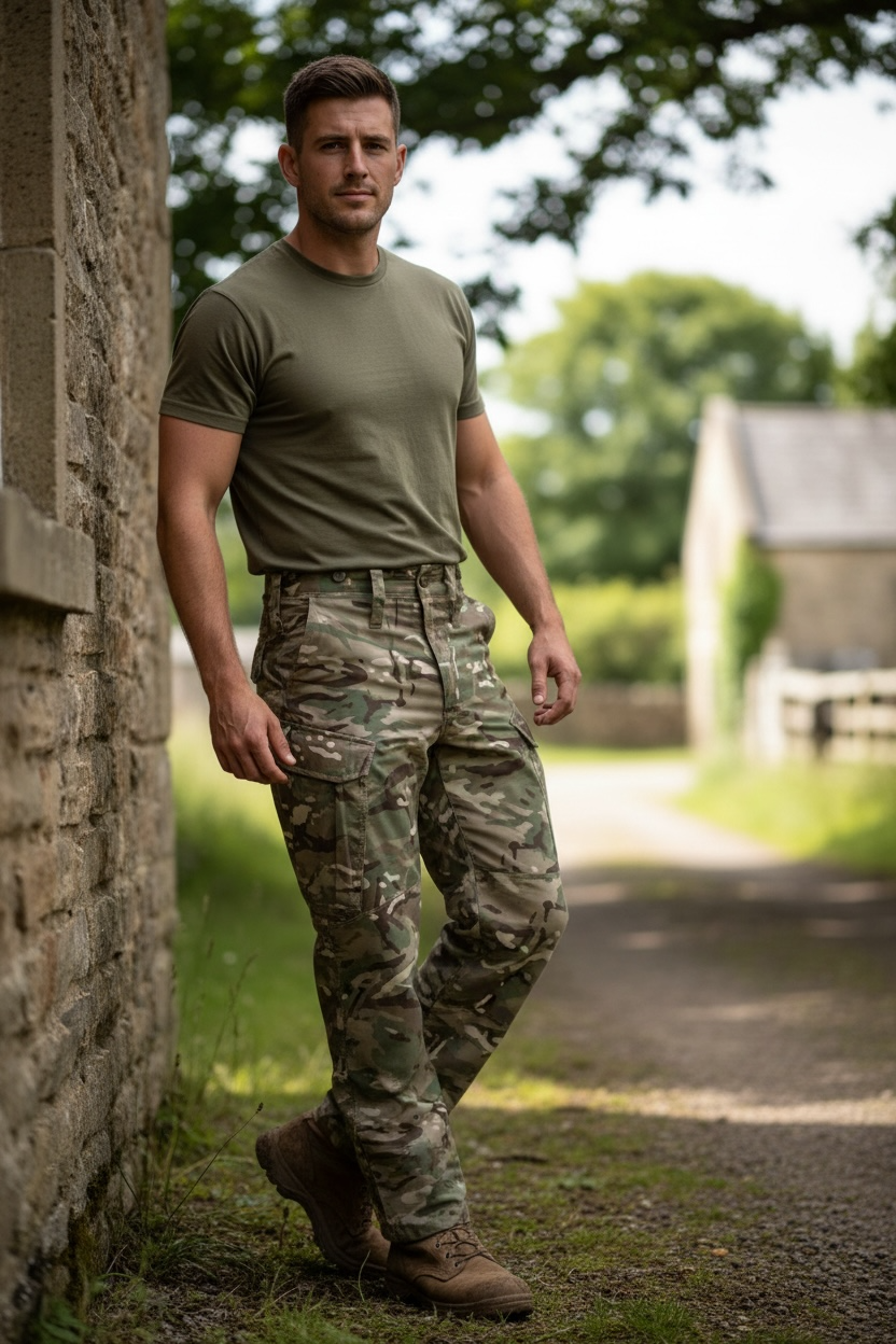 MTP 23 new style British Army combat trousers grade 2