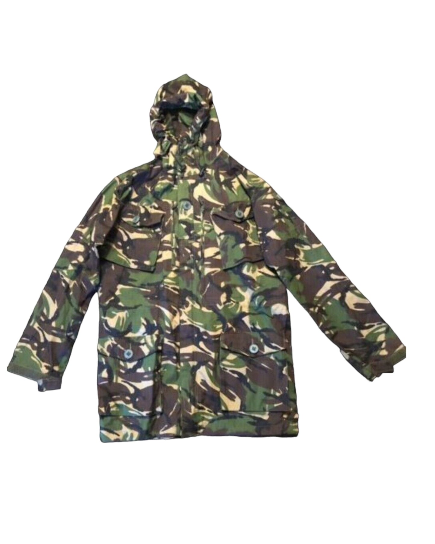 British Army DPM DP windproof smock with wire hood New