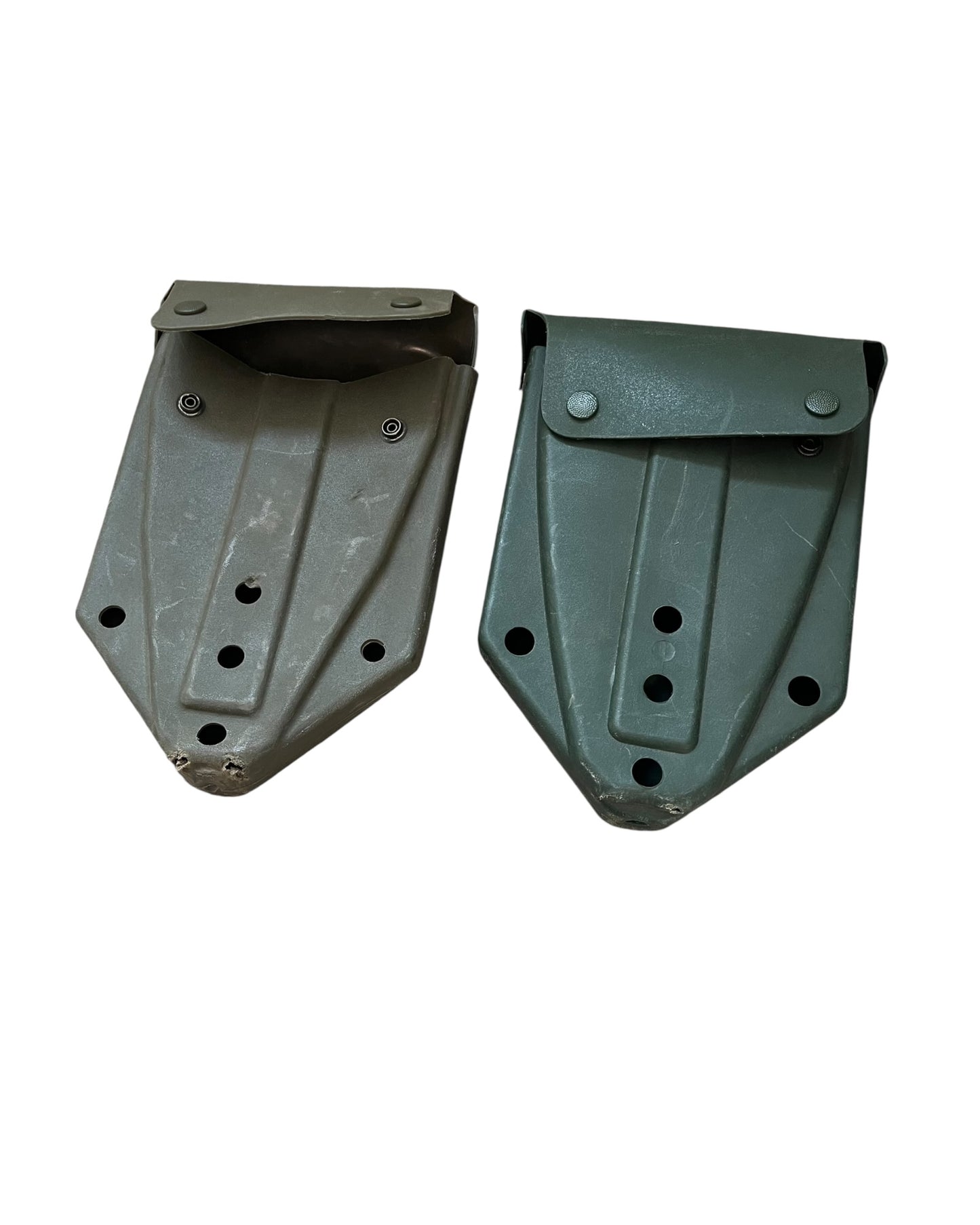 British Army folding entrenchment shovel cases