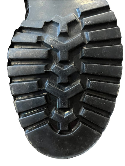 British Army DMS black leather boots