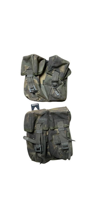 Double ammo pouches British Army faded