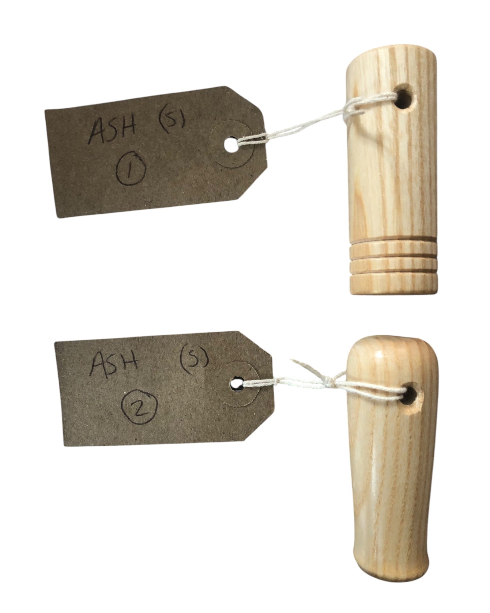 Rod Handle Pattern Small Ferro rod handle handmade from ASH – IN2 THE WILDERNESS