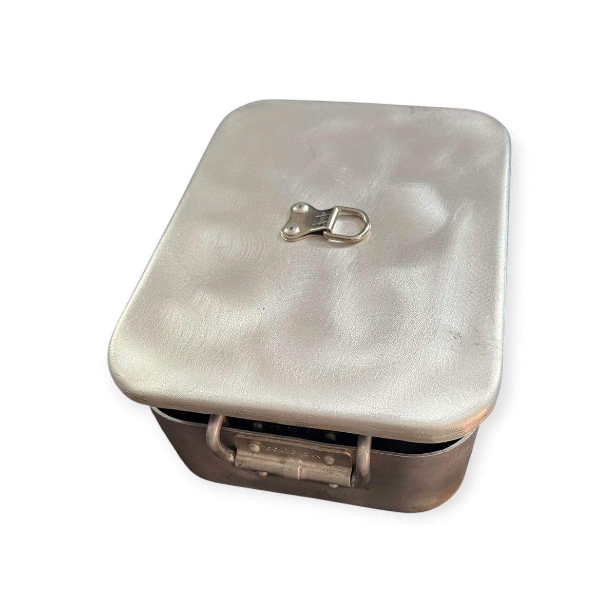 British Army Mess Tin Cooking Set with Stainless-Steel Lids