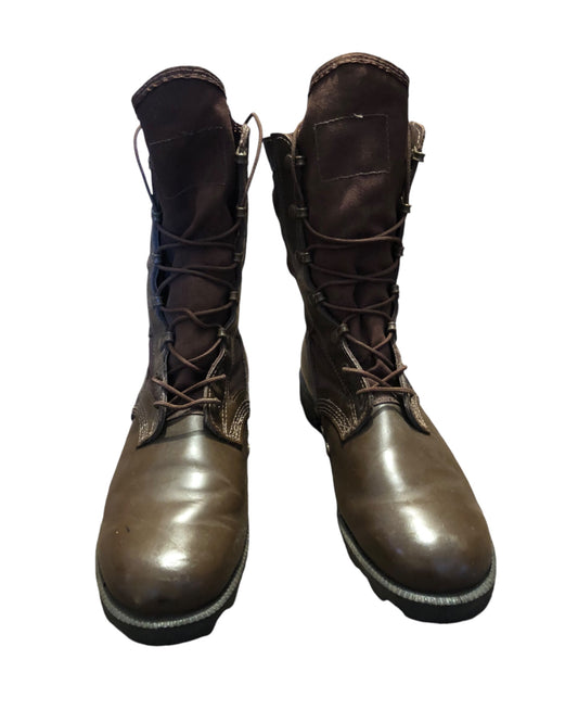 British Army Wellco jungle boots brown