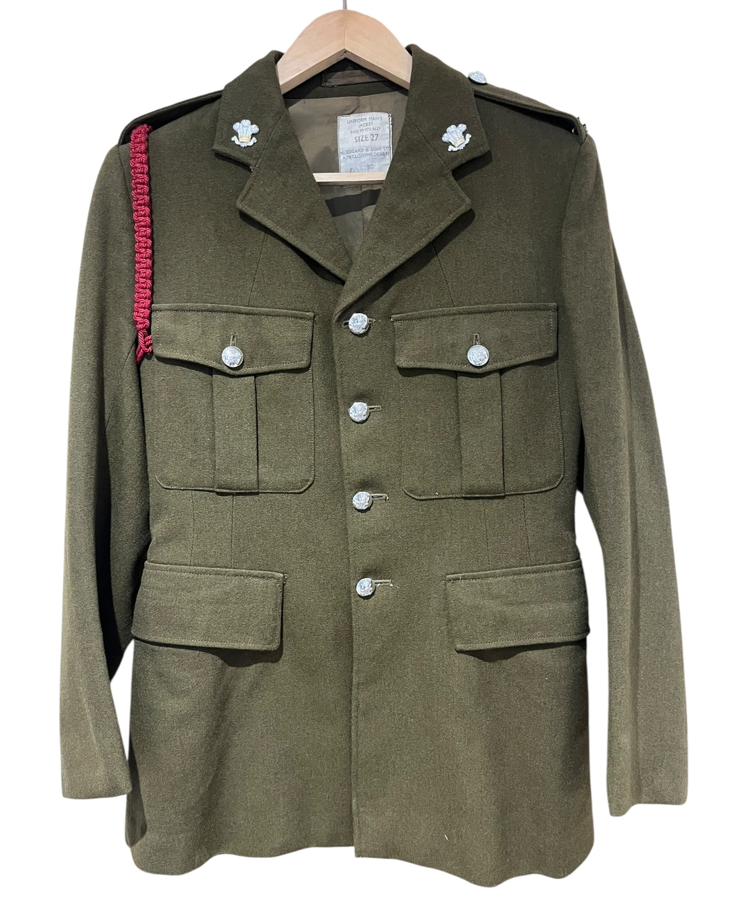 Vintage 60’s yeomanly Prince of Wales No2 dress uniform reenactment