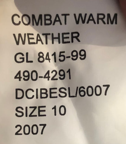 British Army warm weather Desert gloves