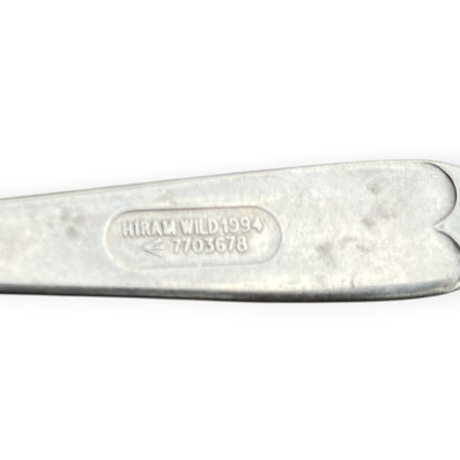 2x Genuine British Army spoons H.Wild