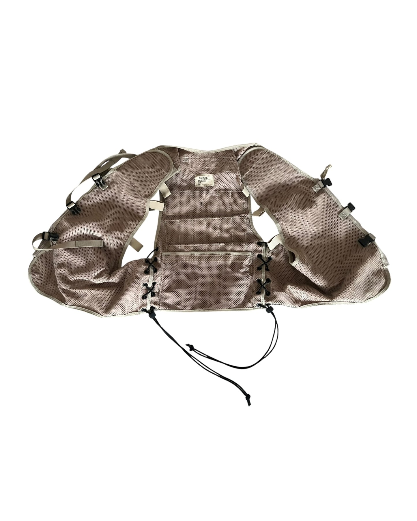 British Army desert tactical vest load carrying