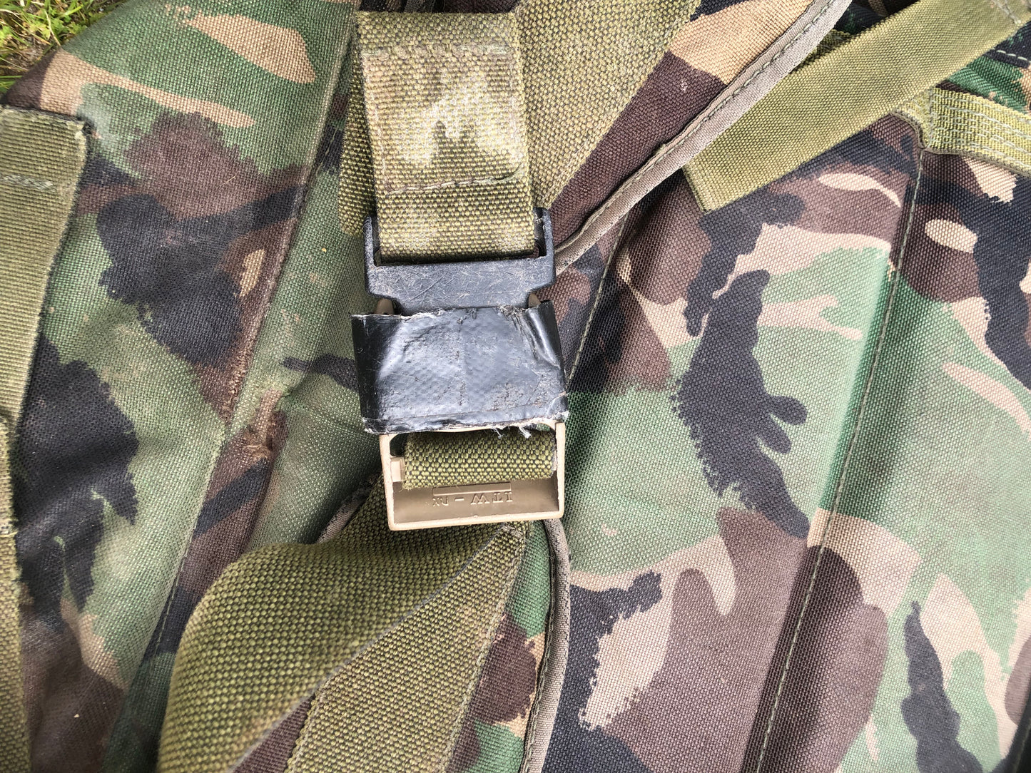 Grade 2 British Army DPM Bergen Long back