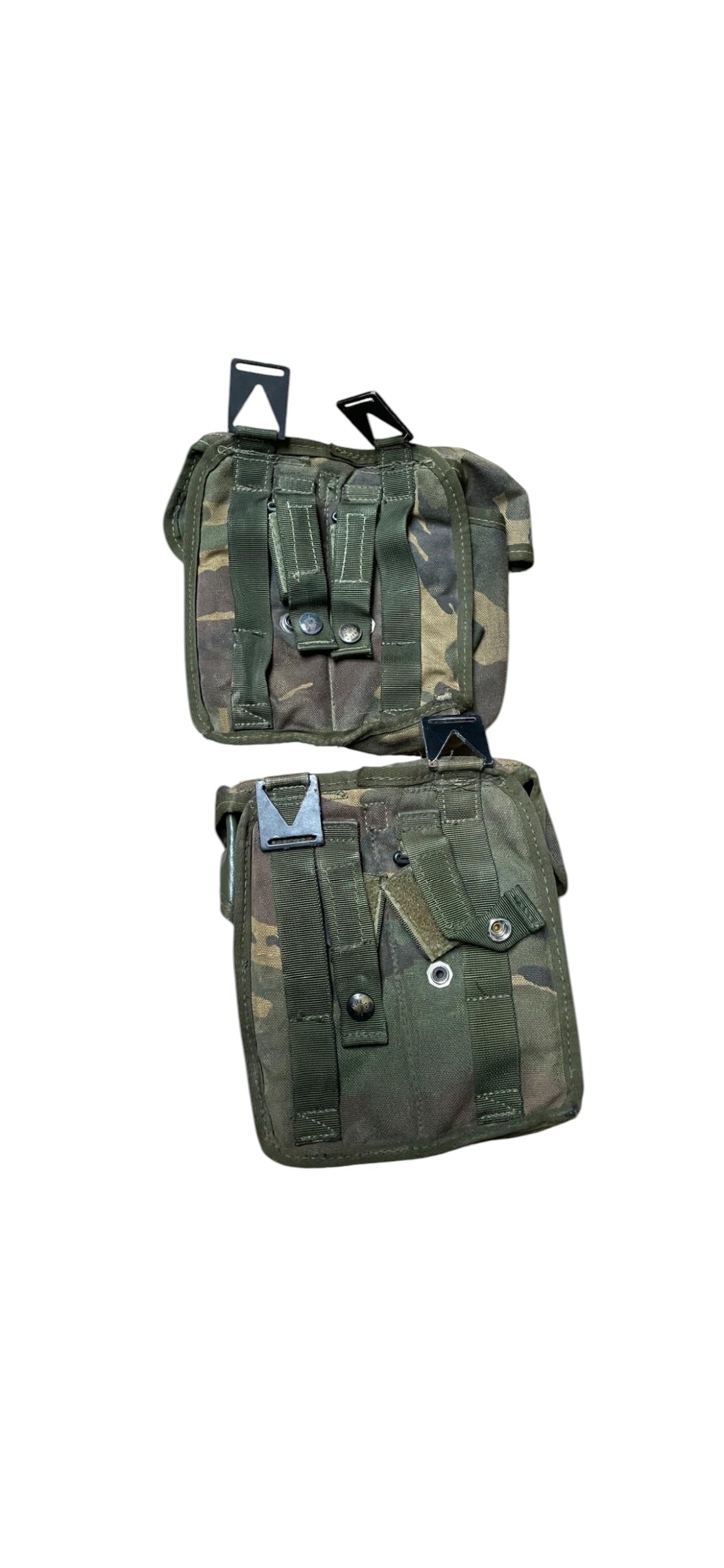 Double ammo pouches British Army faded