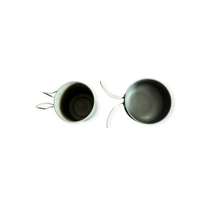 Ex-Military Ultralight Titanium Cook Set – Cup and Pan