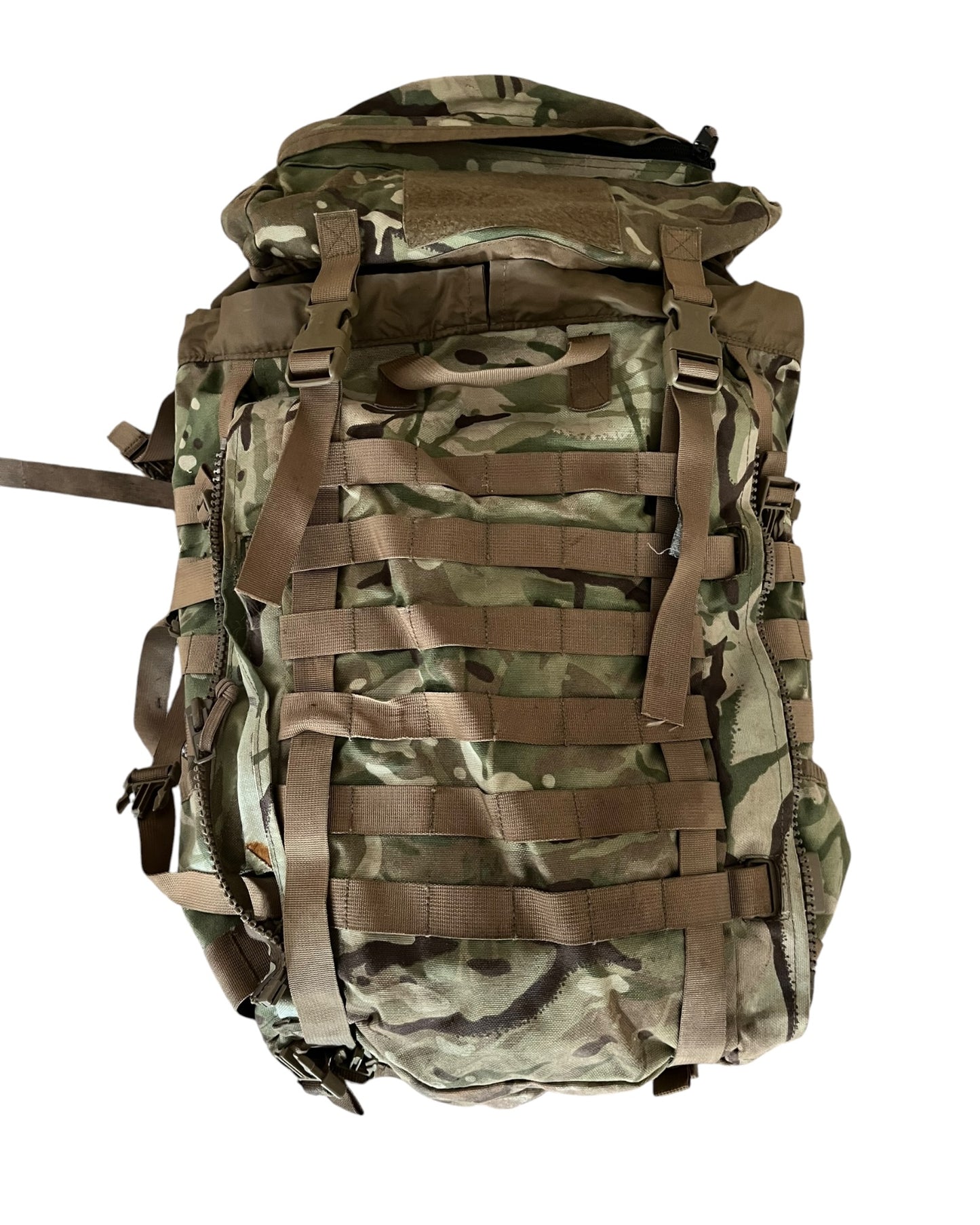 British Army 45 litre infantry bergen MTP