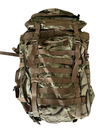 British Army 45 litre infantry bergen MTP