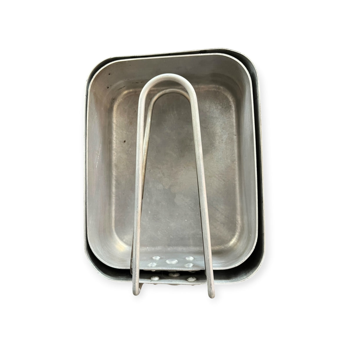 British Army Mess Tin Cooking Set with Stainless-Steel Lids