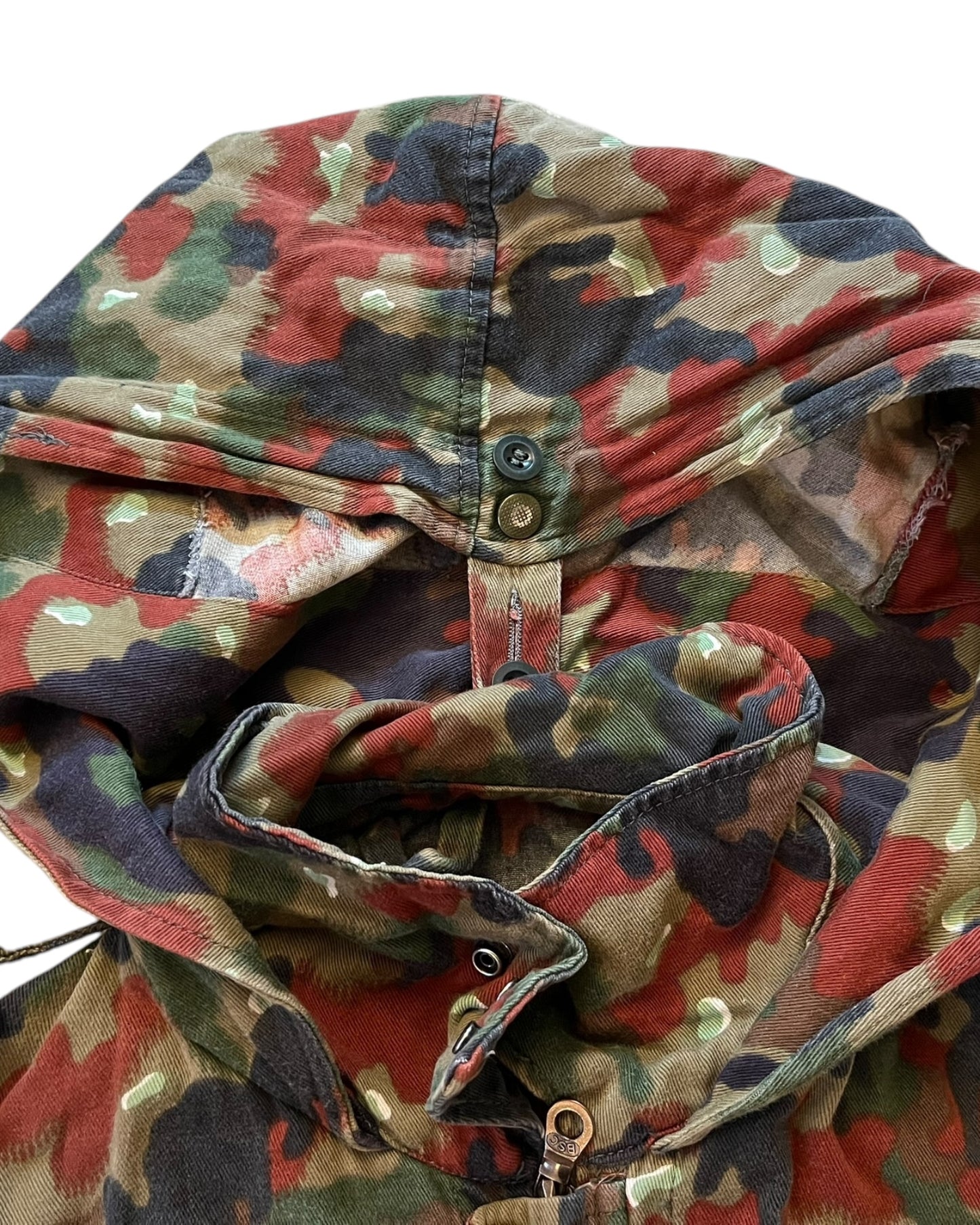 Swiss Army M70 Vintage Alpenflage field jacket