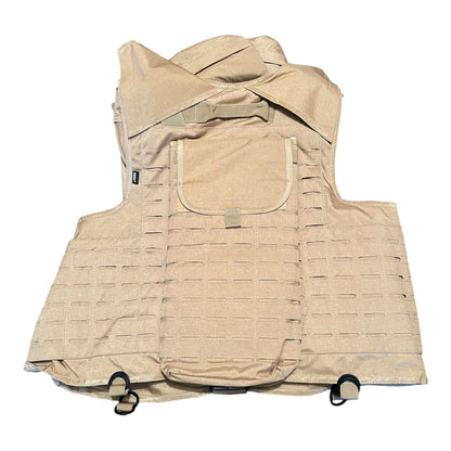 MKU Military grade Plate carrier Body armour cover only no filler in desert colour