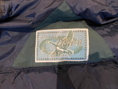 Green US Down and Feather jacket XL