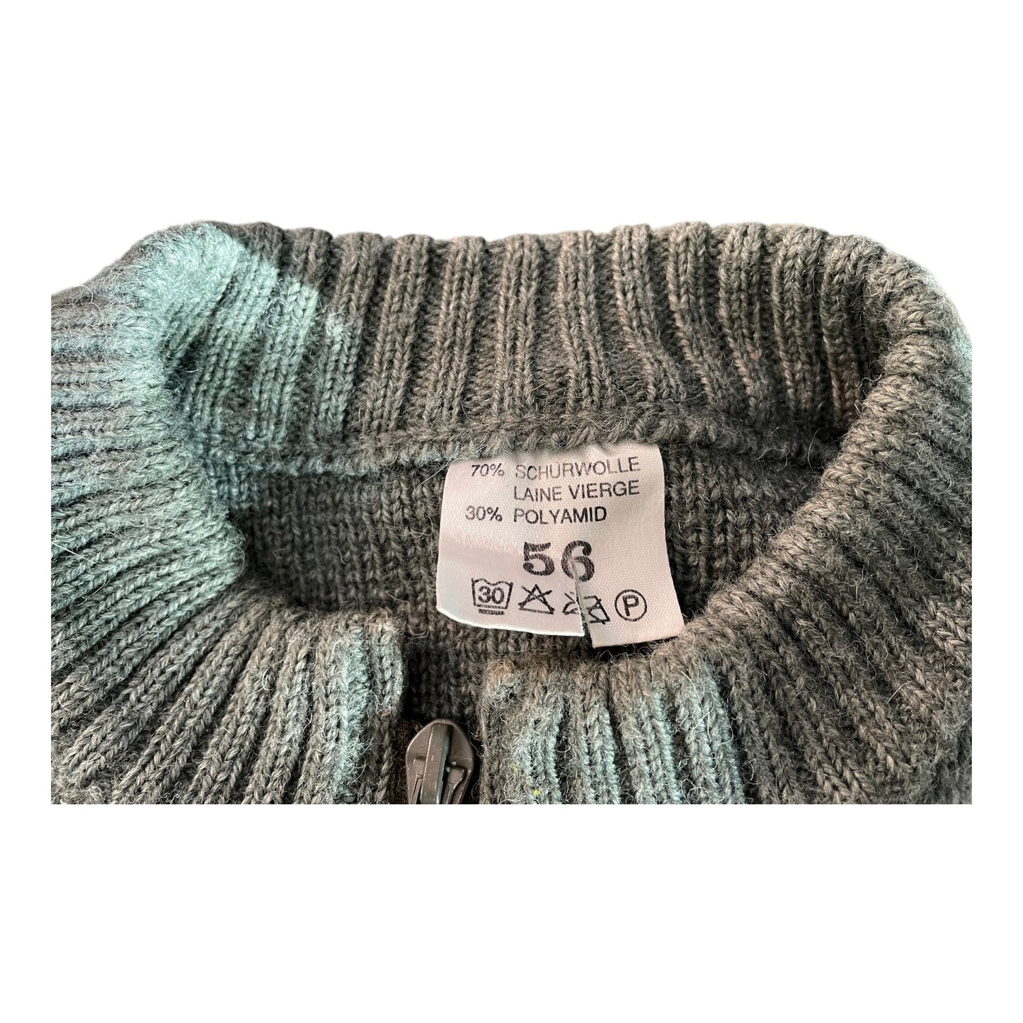 Genuine Swiss Army 70% wool jumper grey XXL