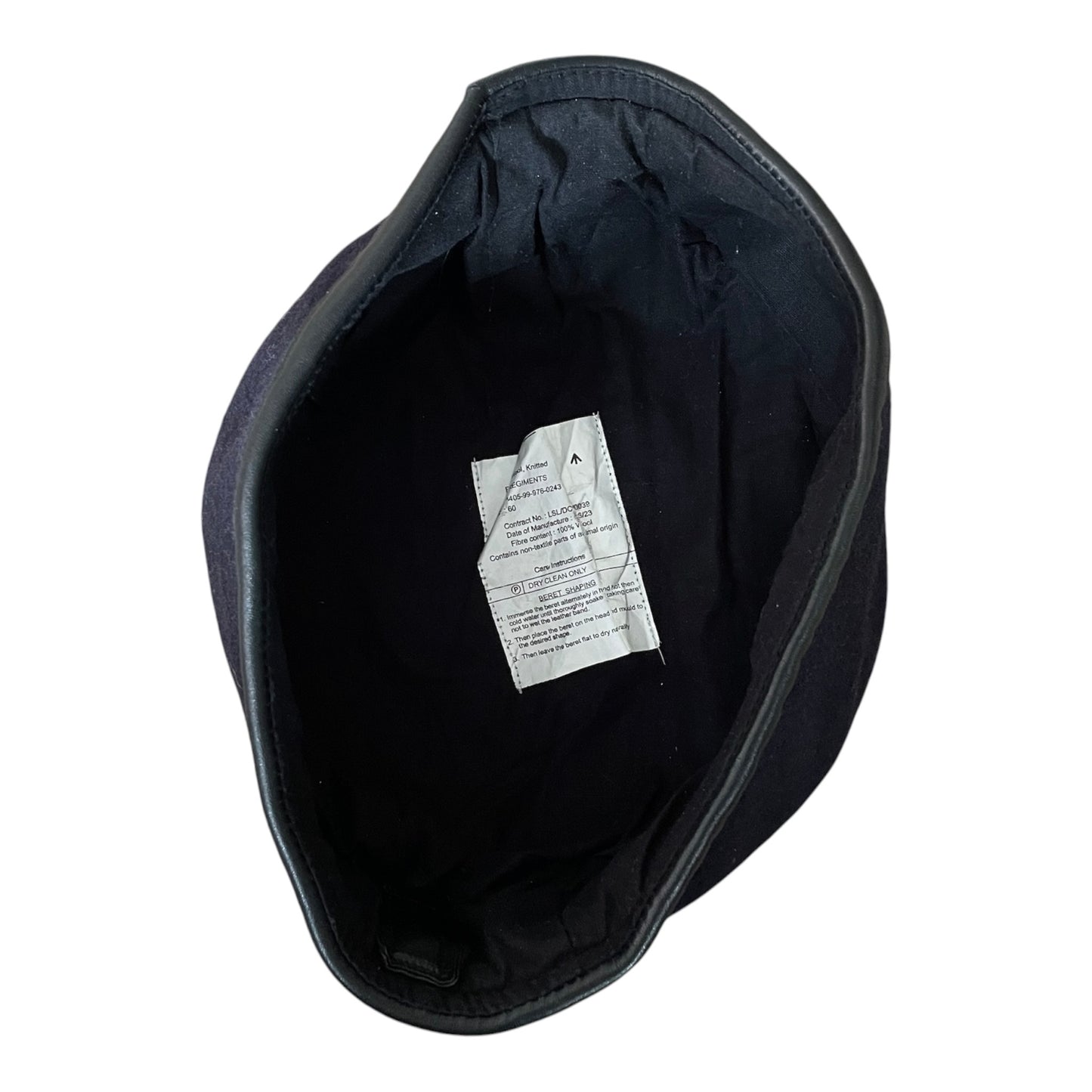 British Army All regiments dark blue woollen beret G1