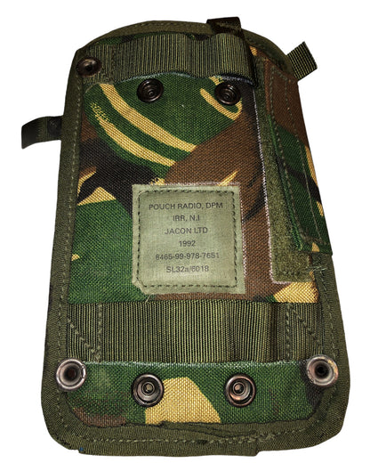 Army Radio Pouch Dpm IRR Lamping Battery Holder Hunting Military Bushcraft