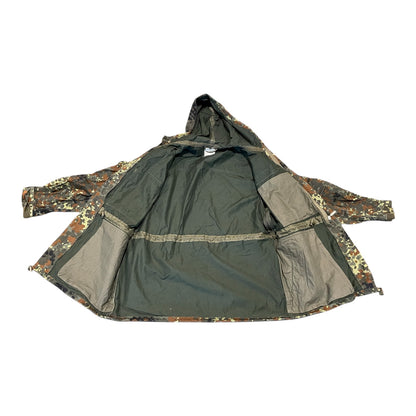 Genuine German army flecktarn combat field jacket with hood