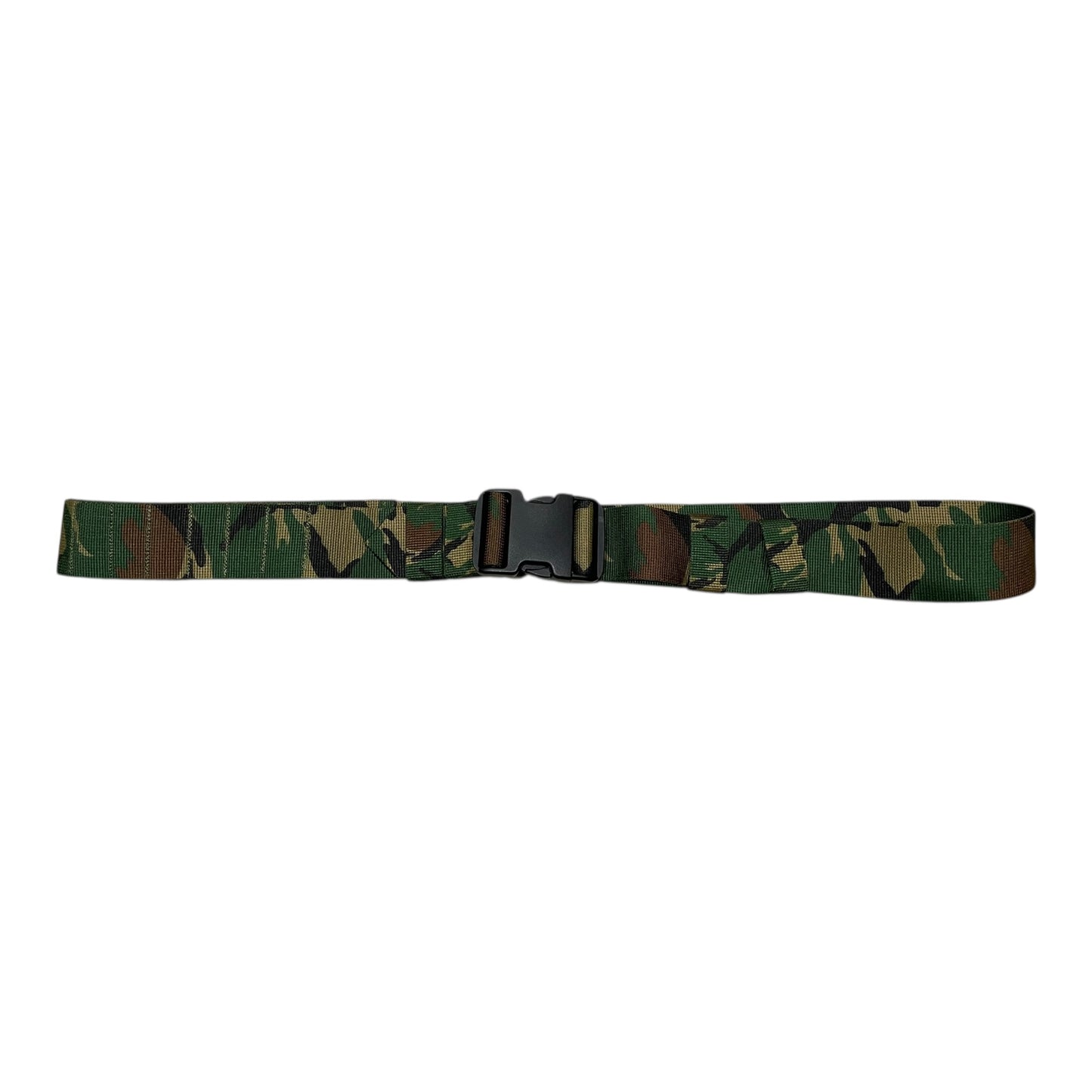 Dutch Army DPM nylon tactical belt with a quick-release plastic buckle.