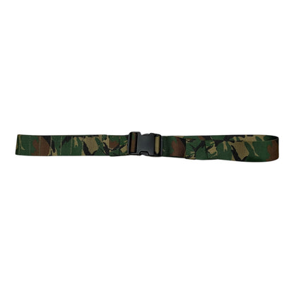 Dutch Army DPM nylon tactical belt with a quick-release plastic buckle.