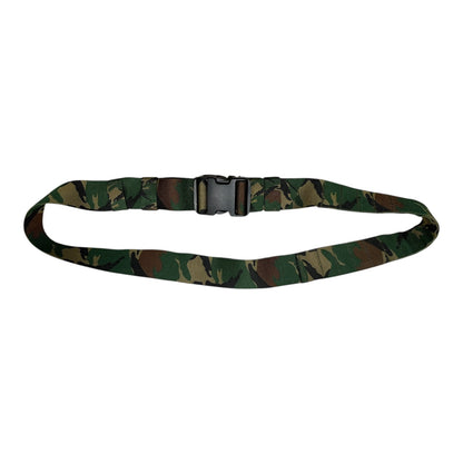 Dutch Army DPM nylon tactical belt with a quick-release plastic buckle.