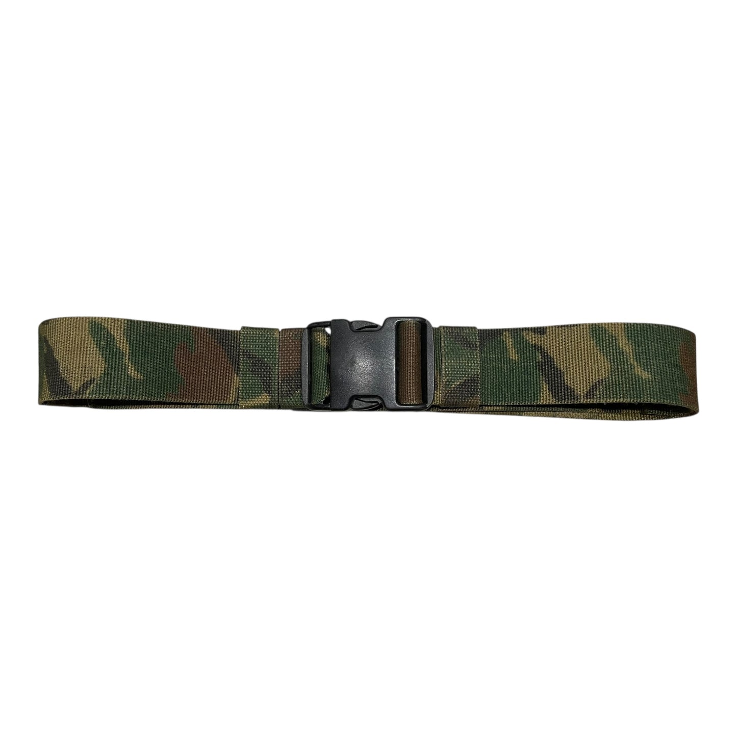 Dutch Army DPM nylon tactical belt with a quick-release plastic buckle.