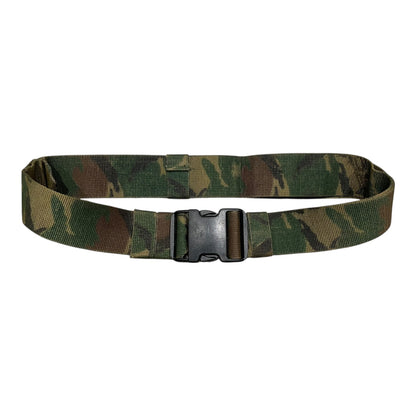 Dutch Army DPM nylon tactical belt with a quick-release plastic buckle.