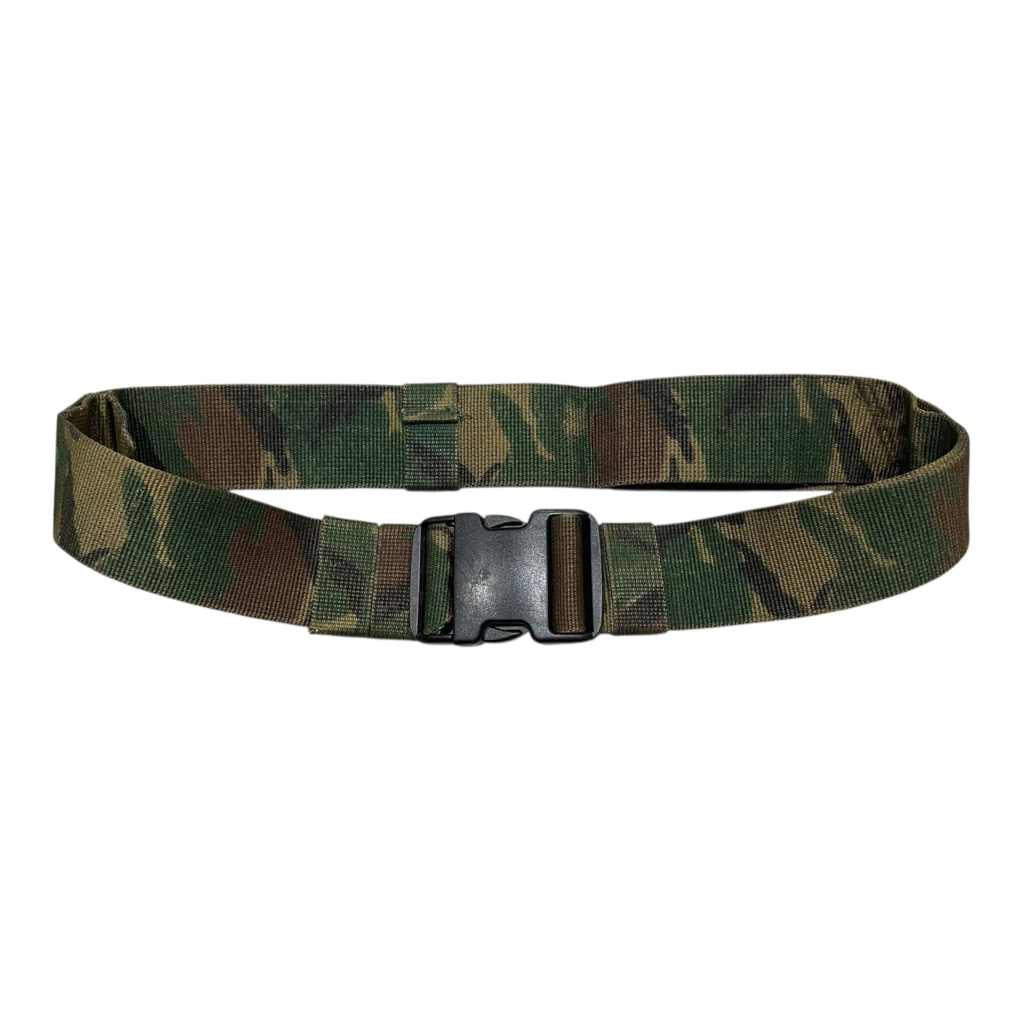 Dutch Army DPM nylon tactical belt with a quick-release plastic buckle.