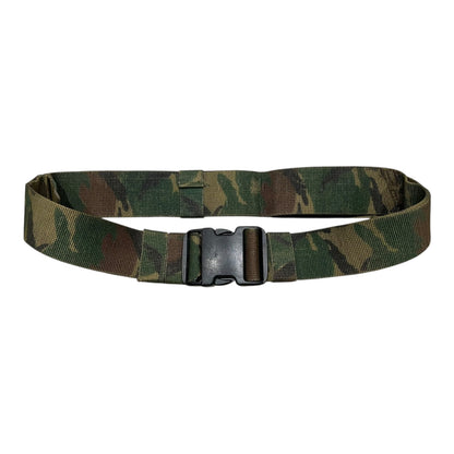 Dutch Army DPM nylon tactical belt with a quick-release plastic buckle.